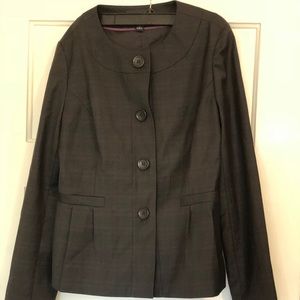 Banana Republic gray suit jacket